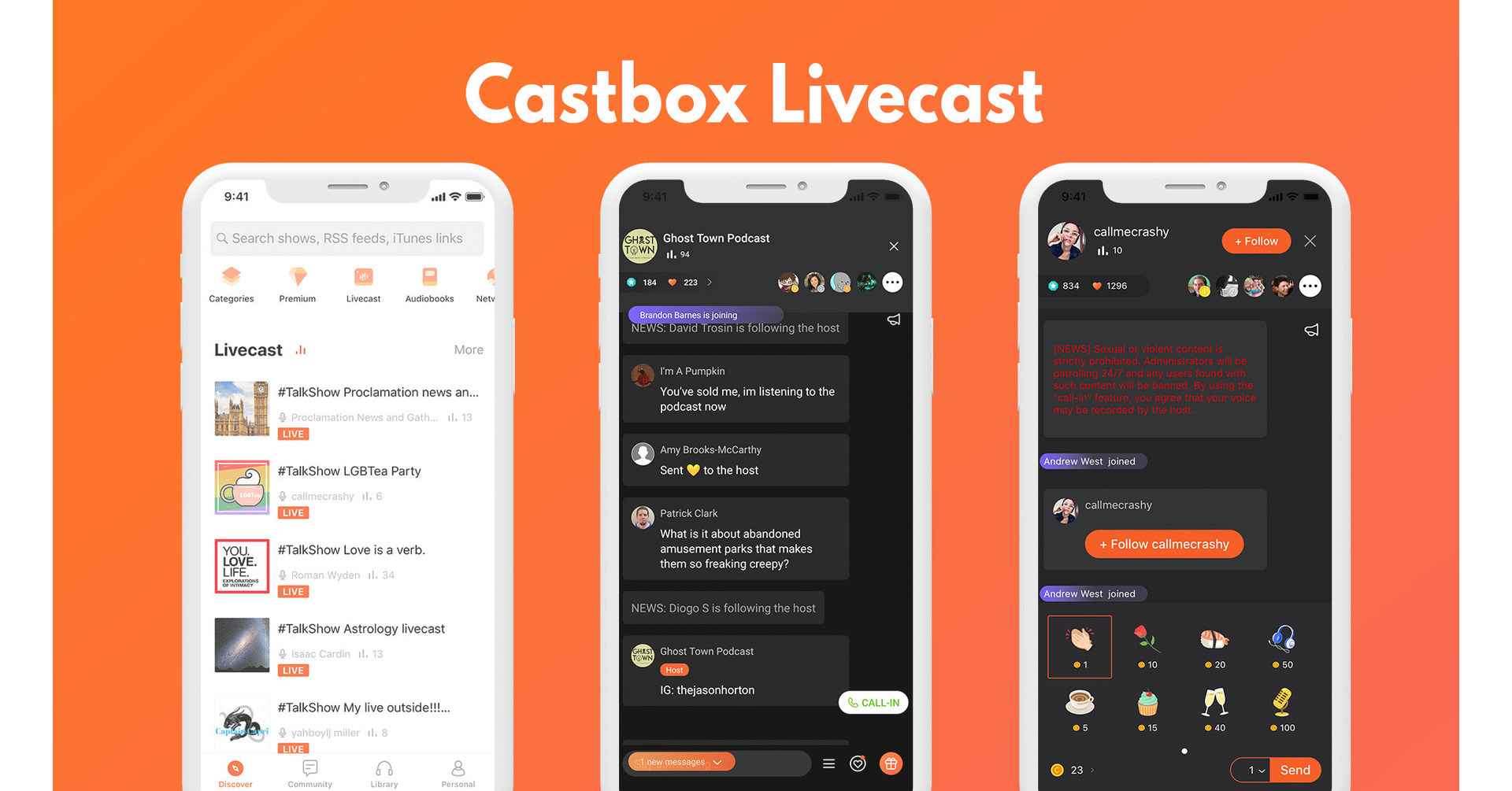 برنامه Castbox برای اندروید